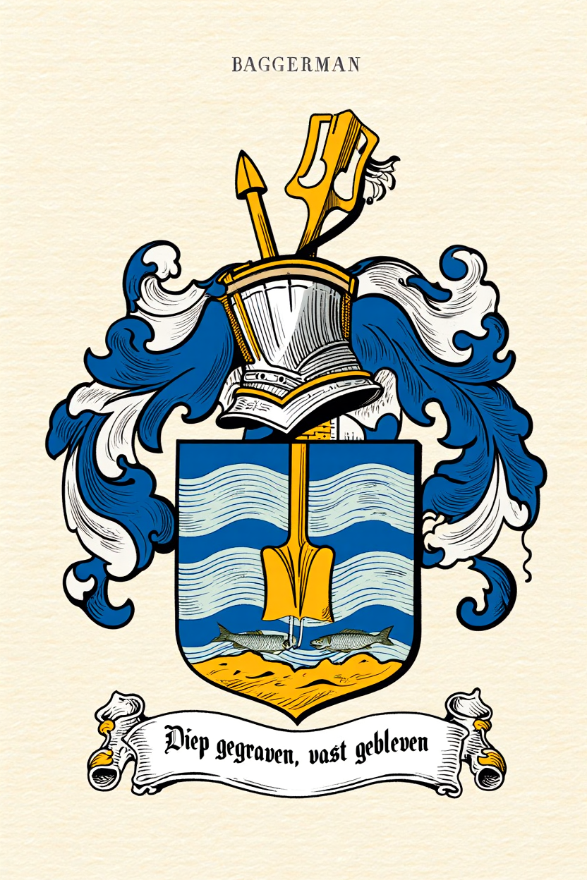 Familiewapen van de achternaam BAGGERMAN