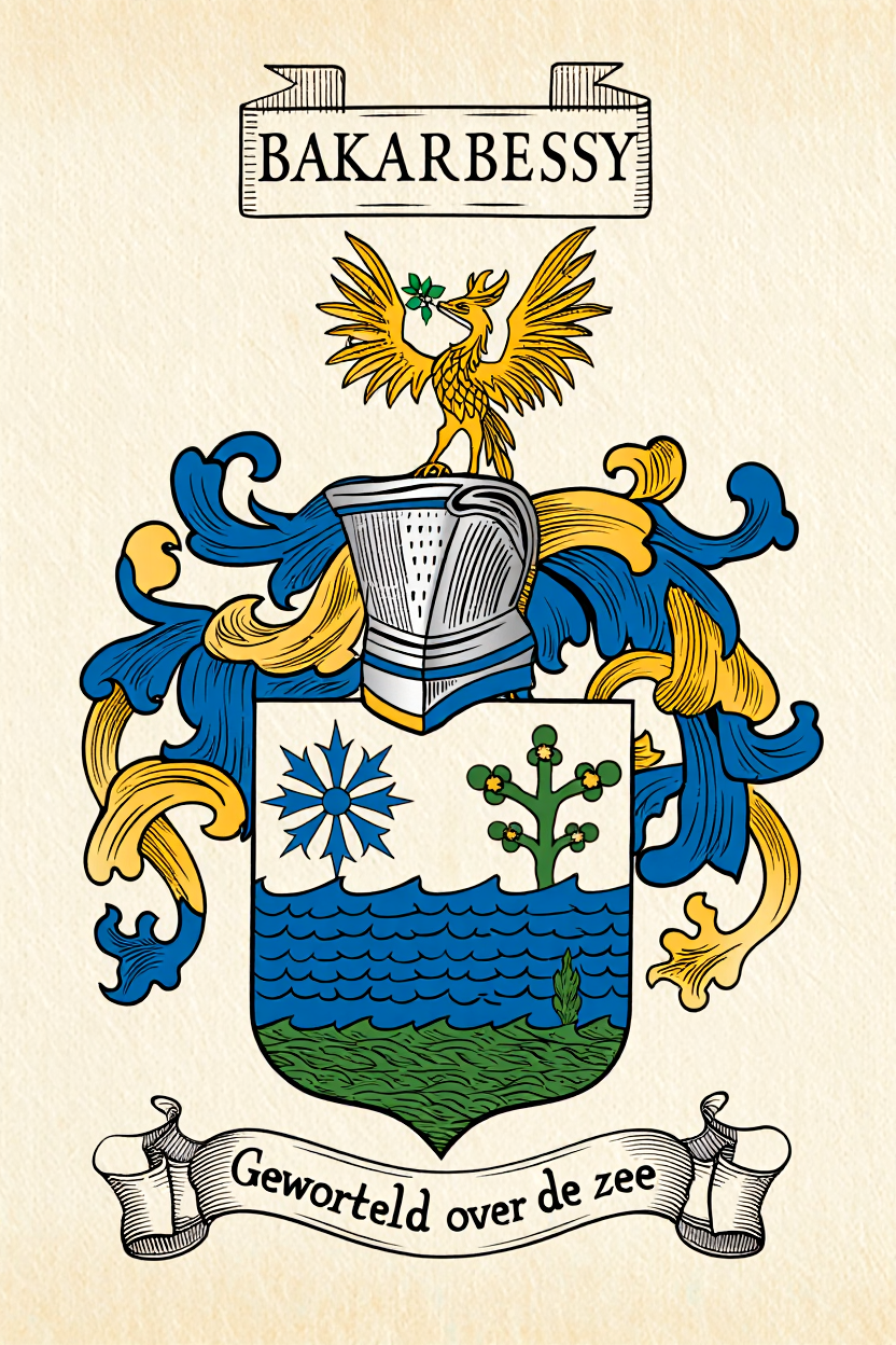 Familiewapen van de achternaam BAKARBESSY