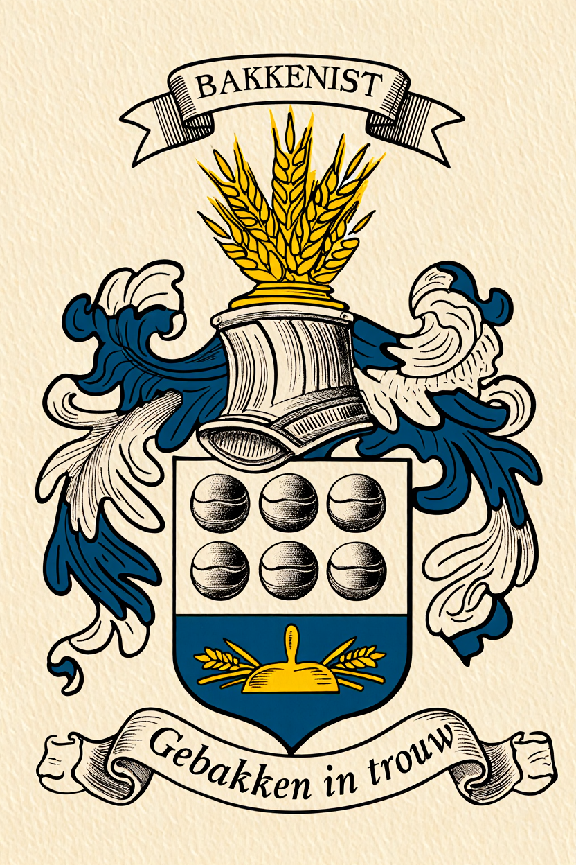Familiewapen van de achternaam BAKKENIST