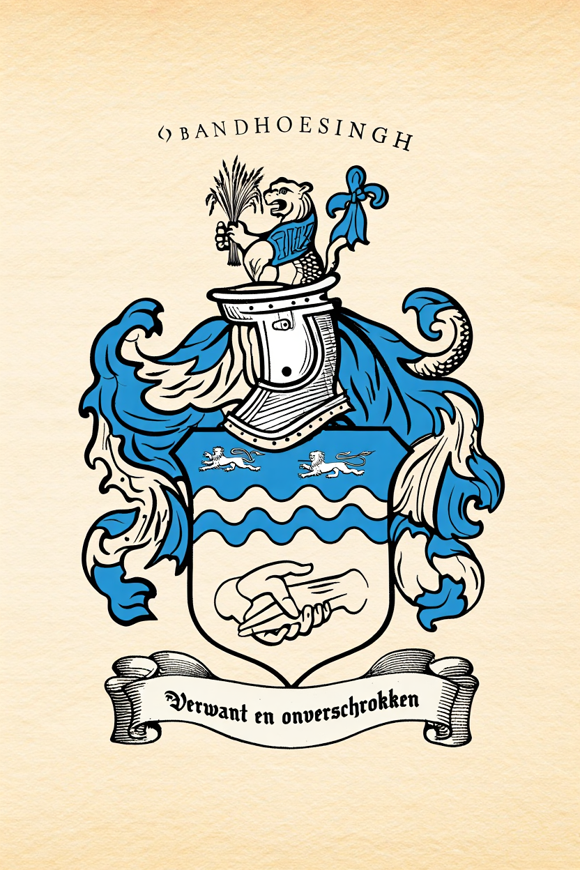 Familiewapen van de achternaam BANDHOESINGH