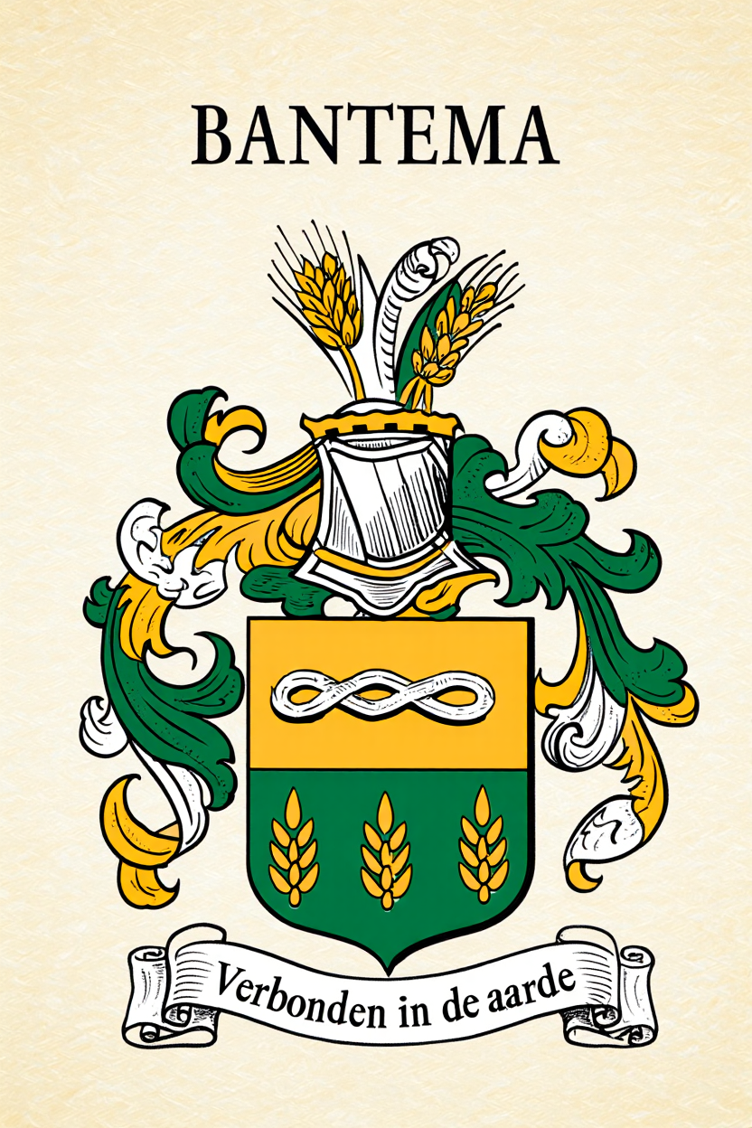 Familiewapen van de achternaam BANTEMA