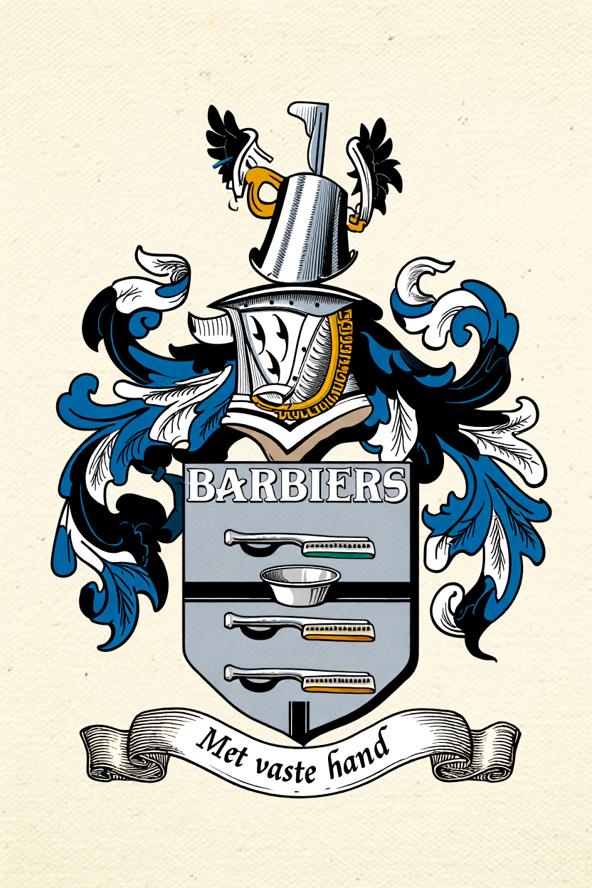 Familiewapen van de achternaam BARBIERS
