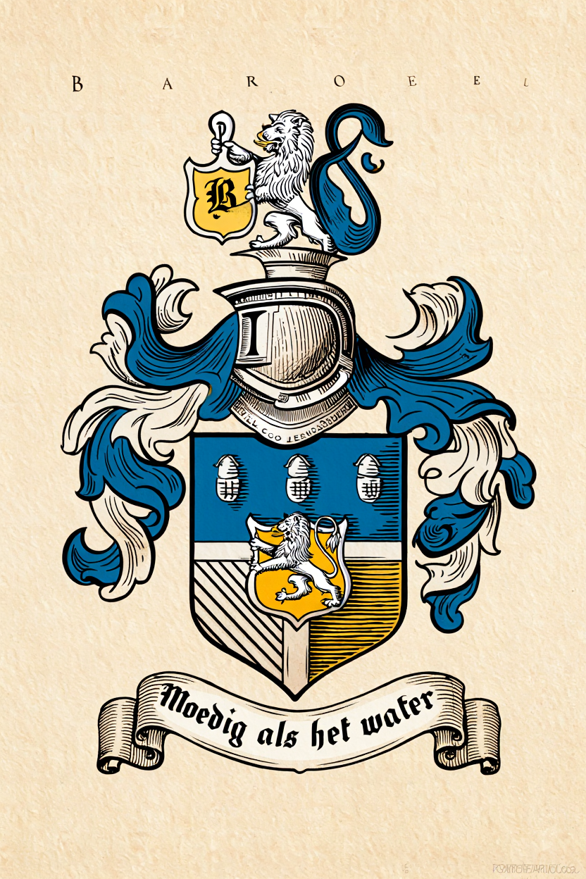 Familiewapen van de achternaam BARDOEL (vergrendeld)