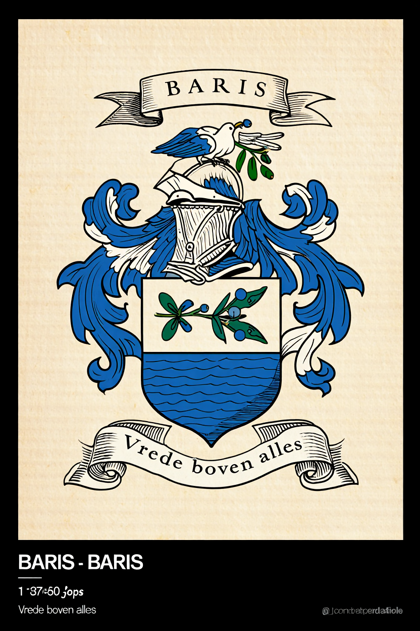 Familiewapen van de achternaam BARIS