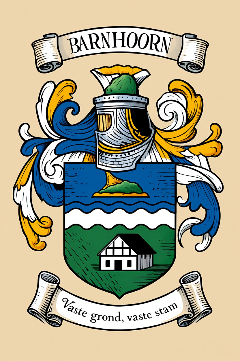 Familiewapen van de achternaam BARNHOORN