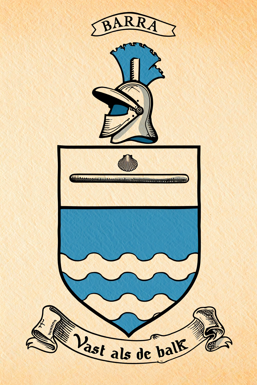 Familiewapen van de achternaam BARRA