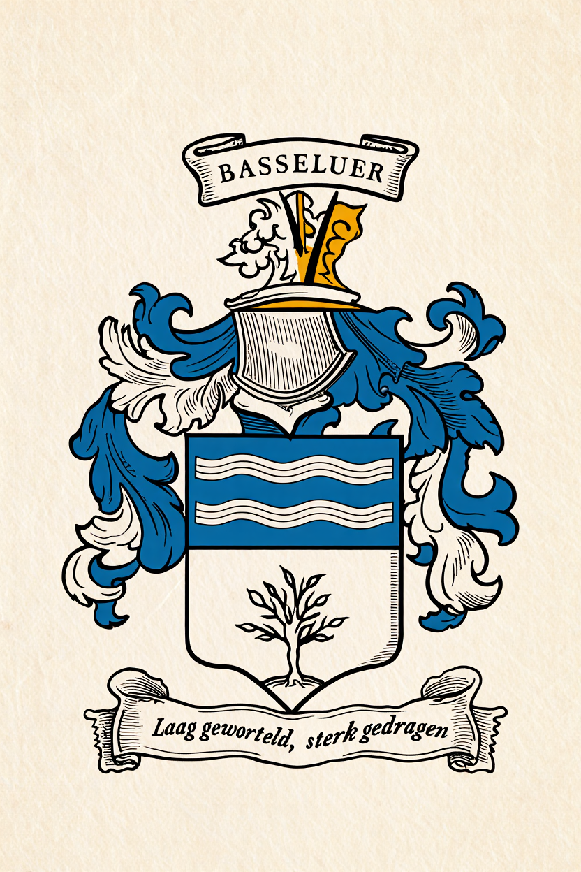 Familiewapen van de achternaam BASSELUER