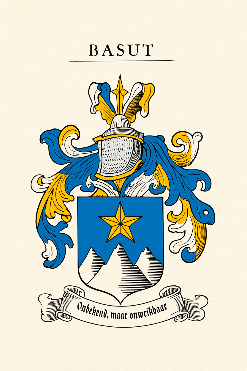 Familiewapen van de achternaam BASUT
