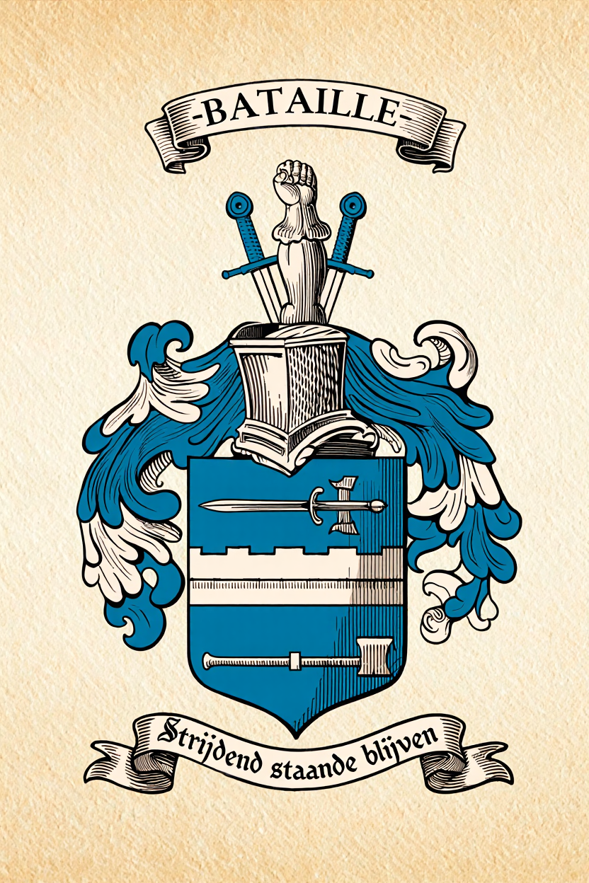 Familiewapen van de achternaam BATAILLE