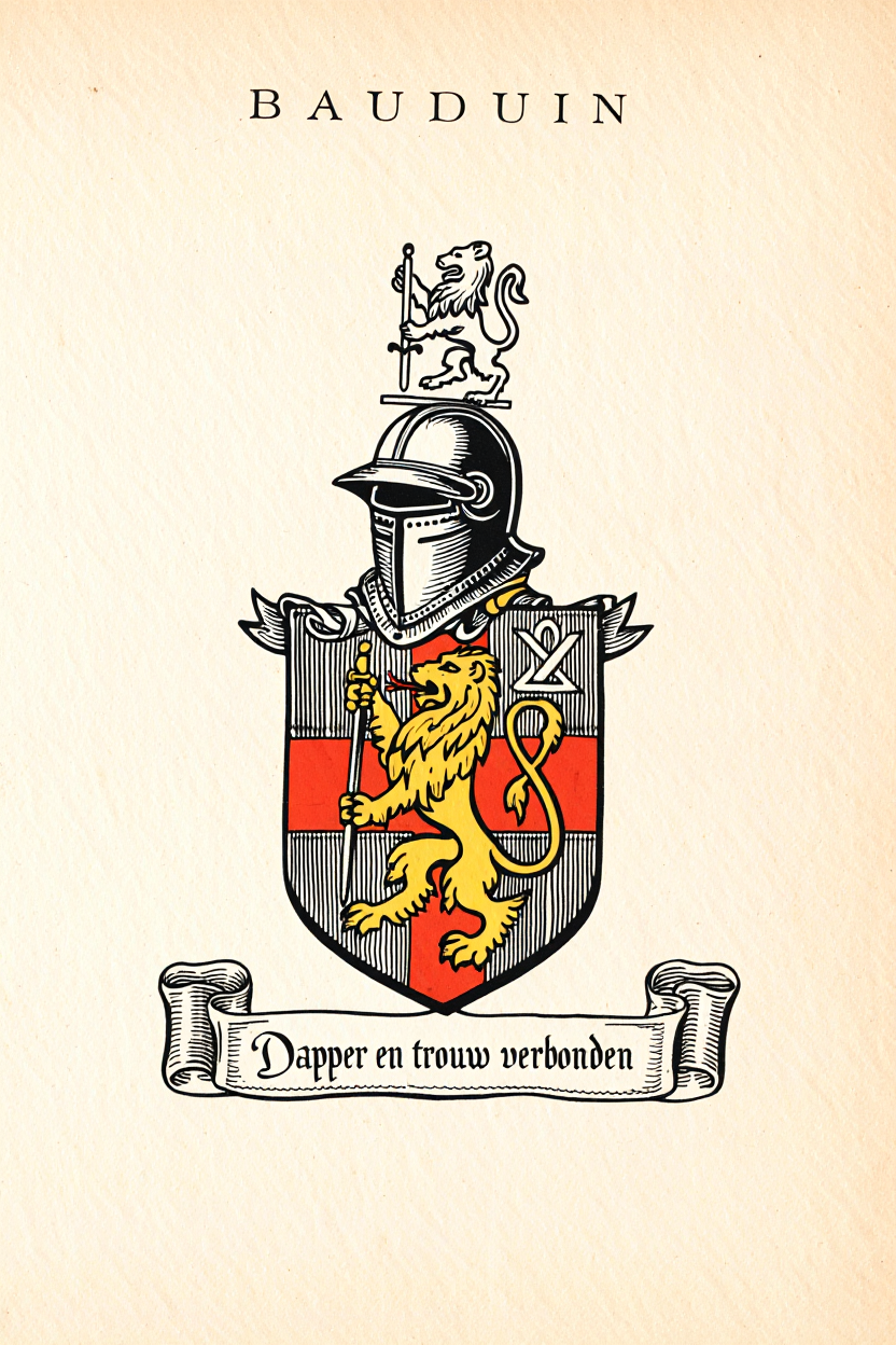 Familiewapen van de achternaam BAUDUIN