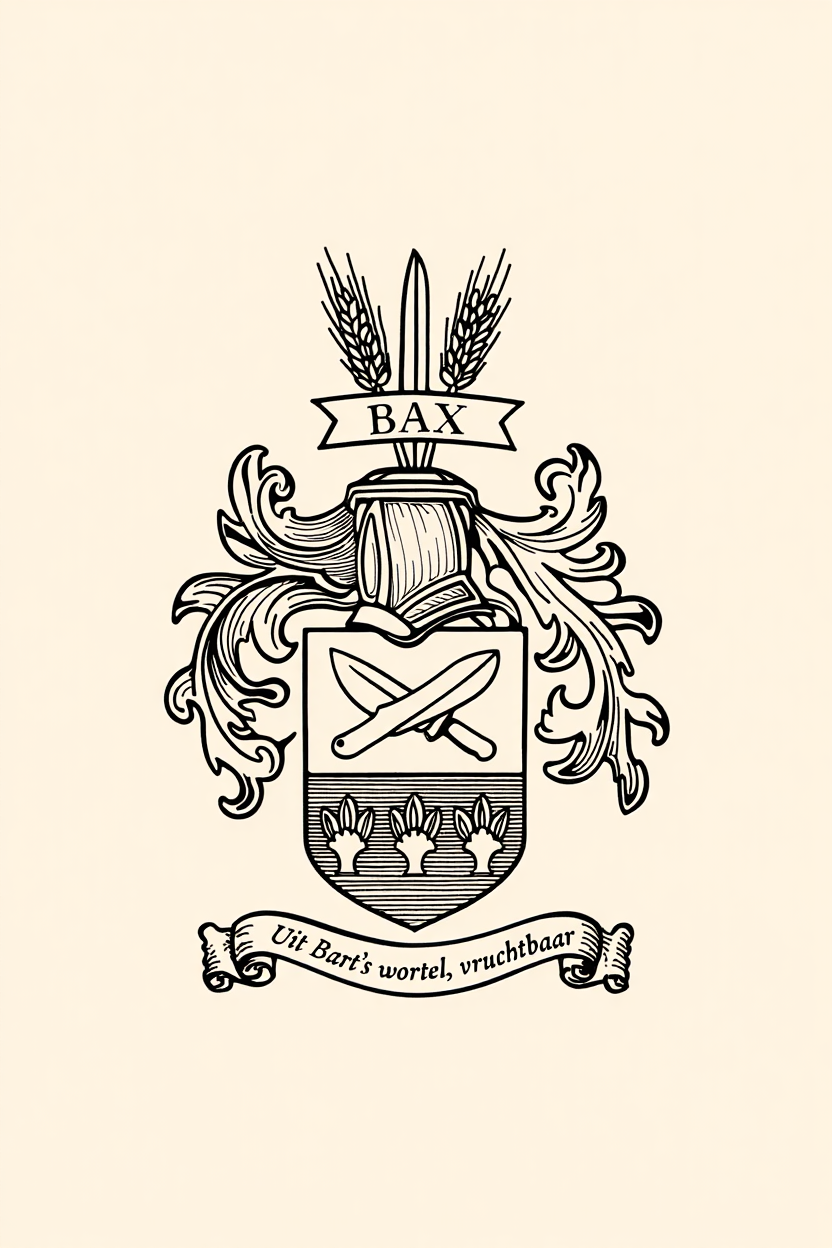 Familiewapen van de achternaam BAX