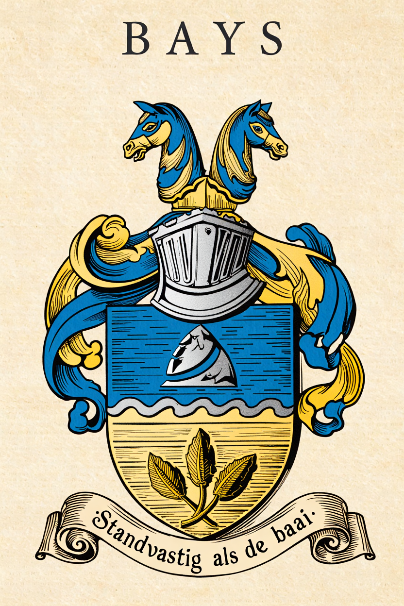 Familiewapen van de achternaam BAYS
