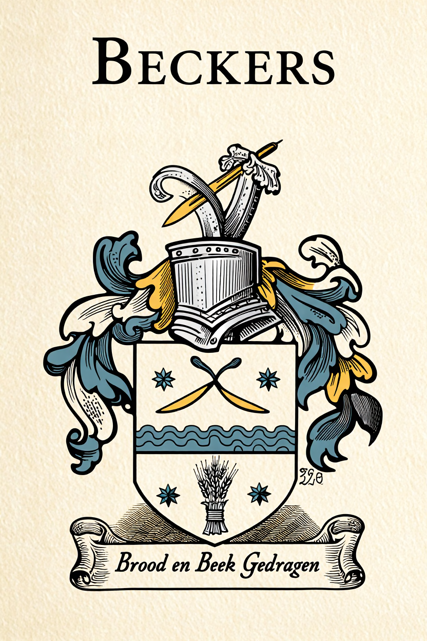 Familiewapen van de achternaam BECKERS
