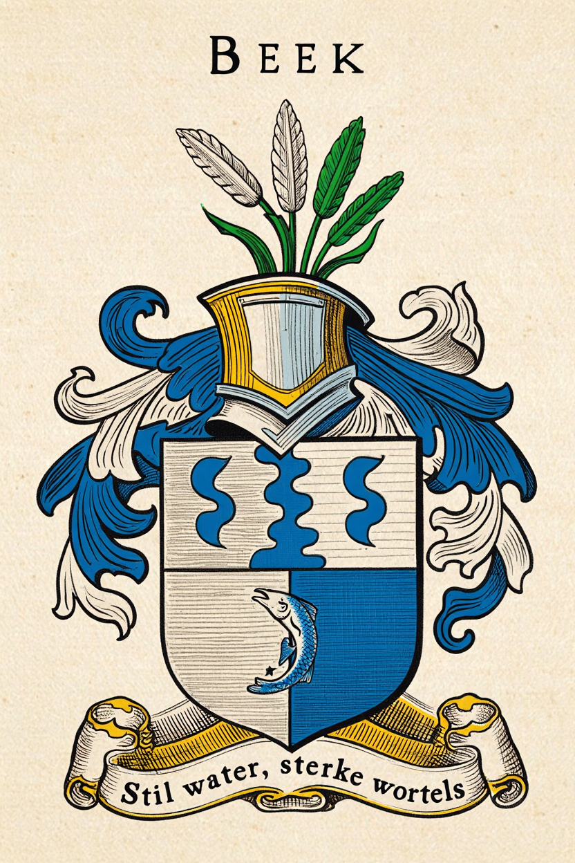 Familiewapen van de achternaam BEEK