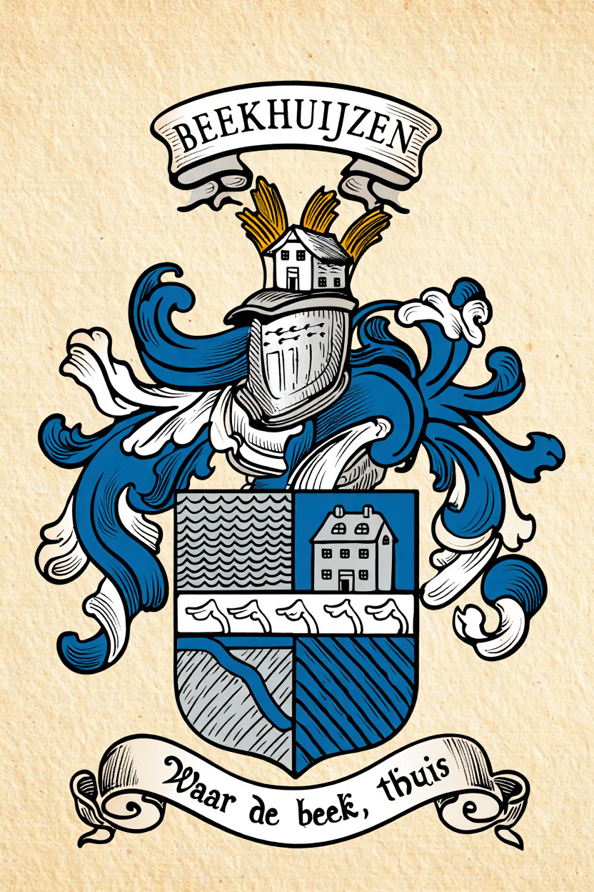 Familiewapen van de achternaam BEEKHUIJZEN