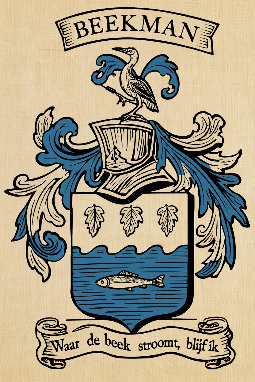 Familiewapen van de achternaam BEEKMAN