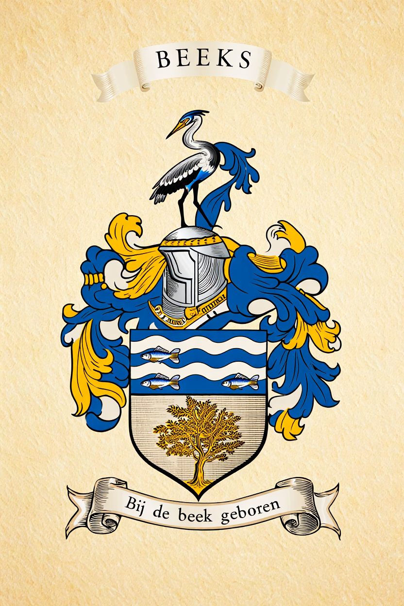 Familiewapen van de achternaam BEEKS