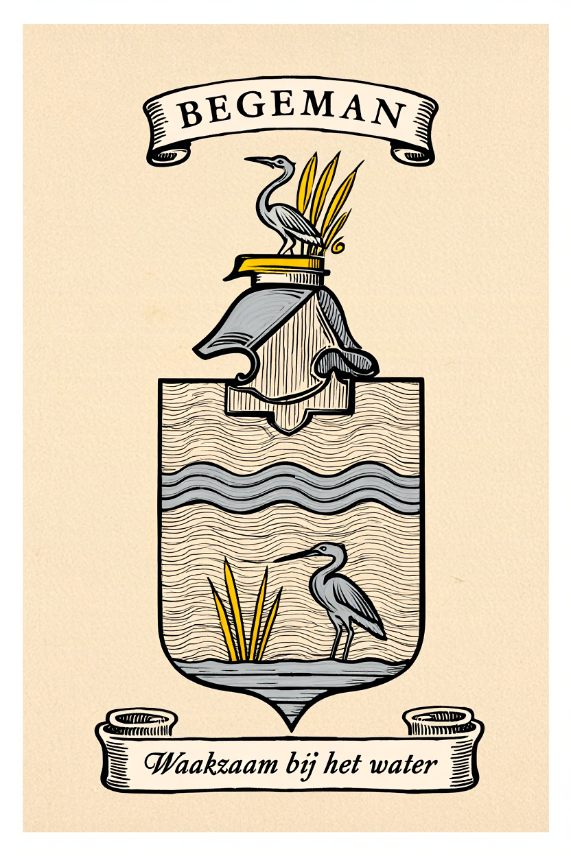 Familiewapen van de achternaam BEGEMAN