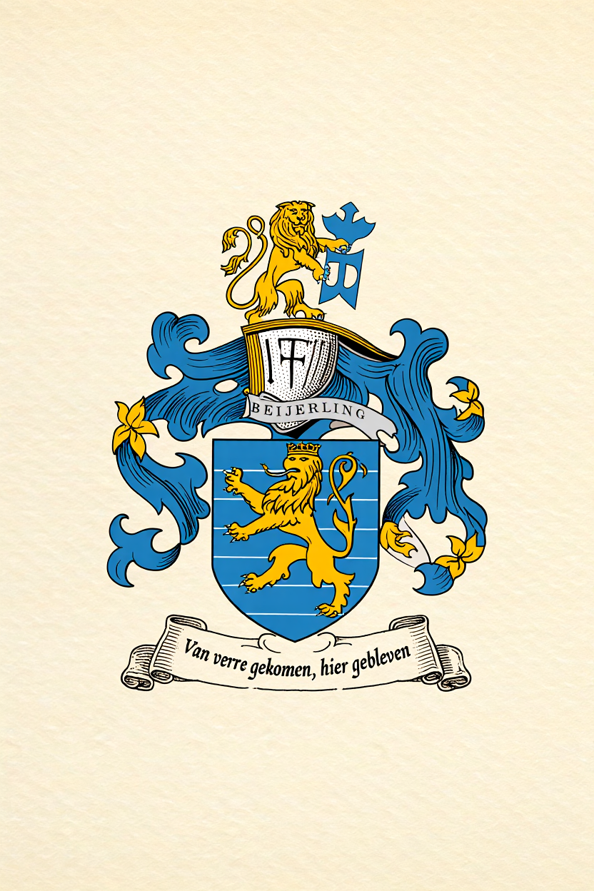Familiewapen van de achternaam BEIJERLING (vergrendeld)