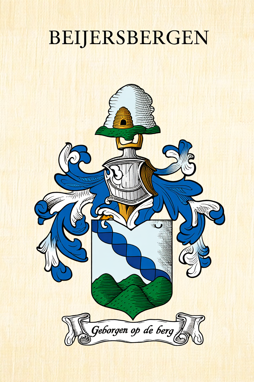Familiewapen van de achternaam BEIJERSBERGEN