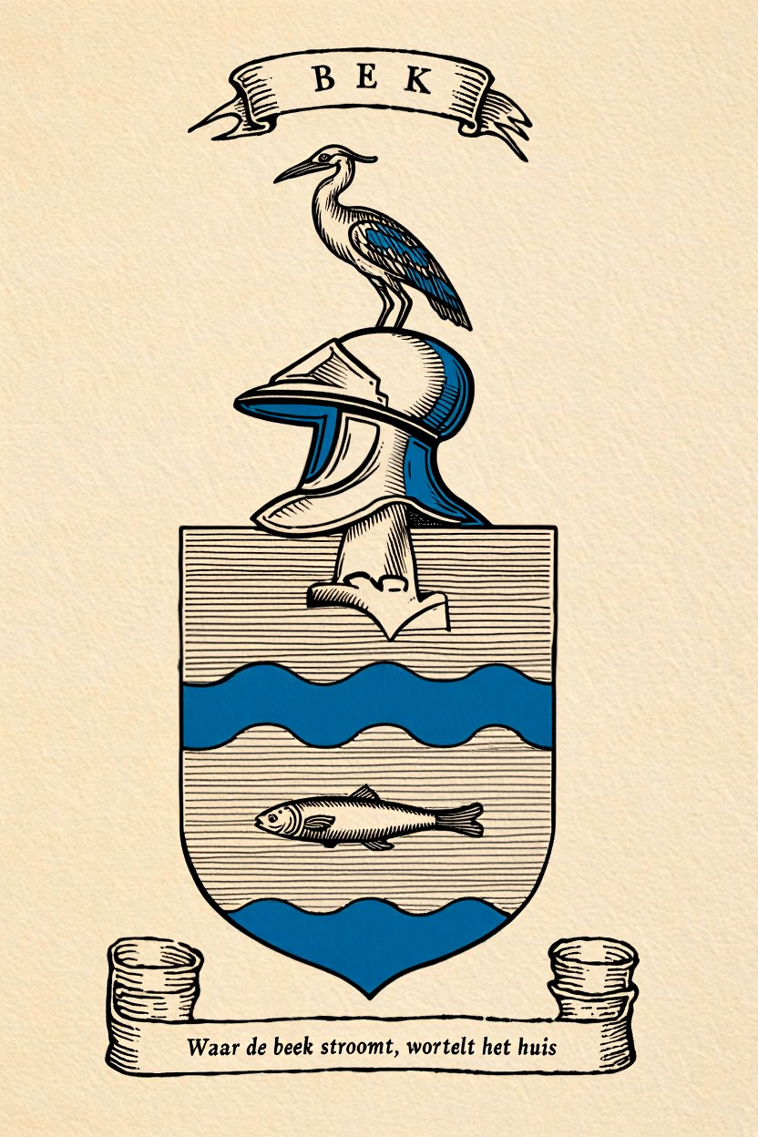 Familiewapen van de achternaam BEK