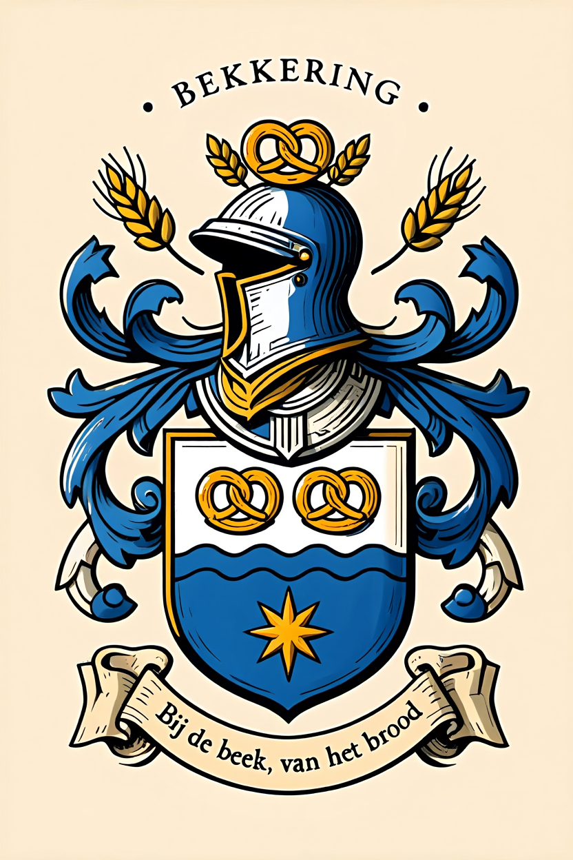 Familiewapen van de achternaam BEKKERING