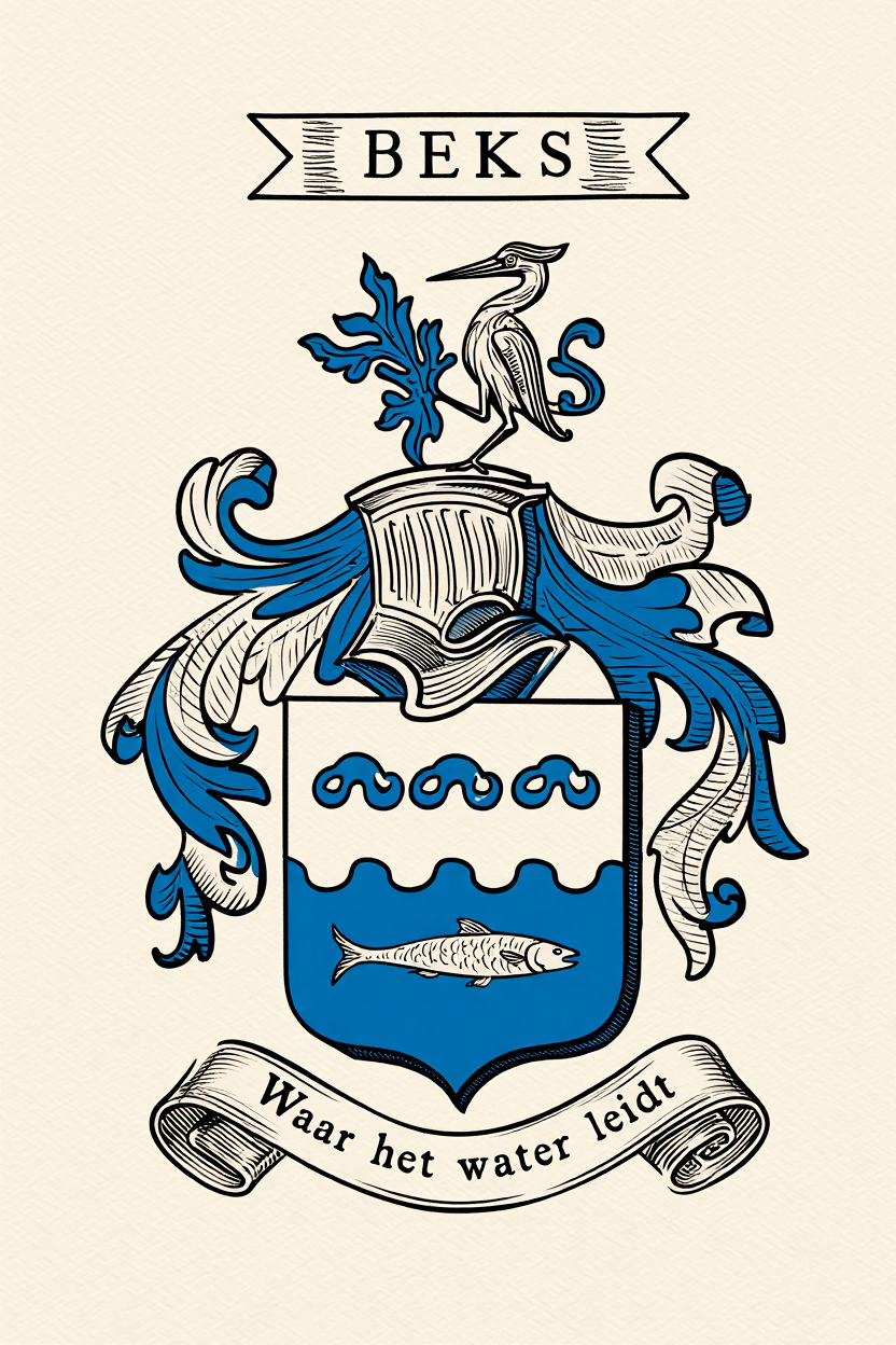 Familiewapen van de achternaam BEKS