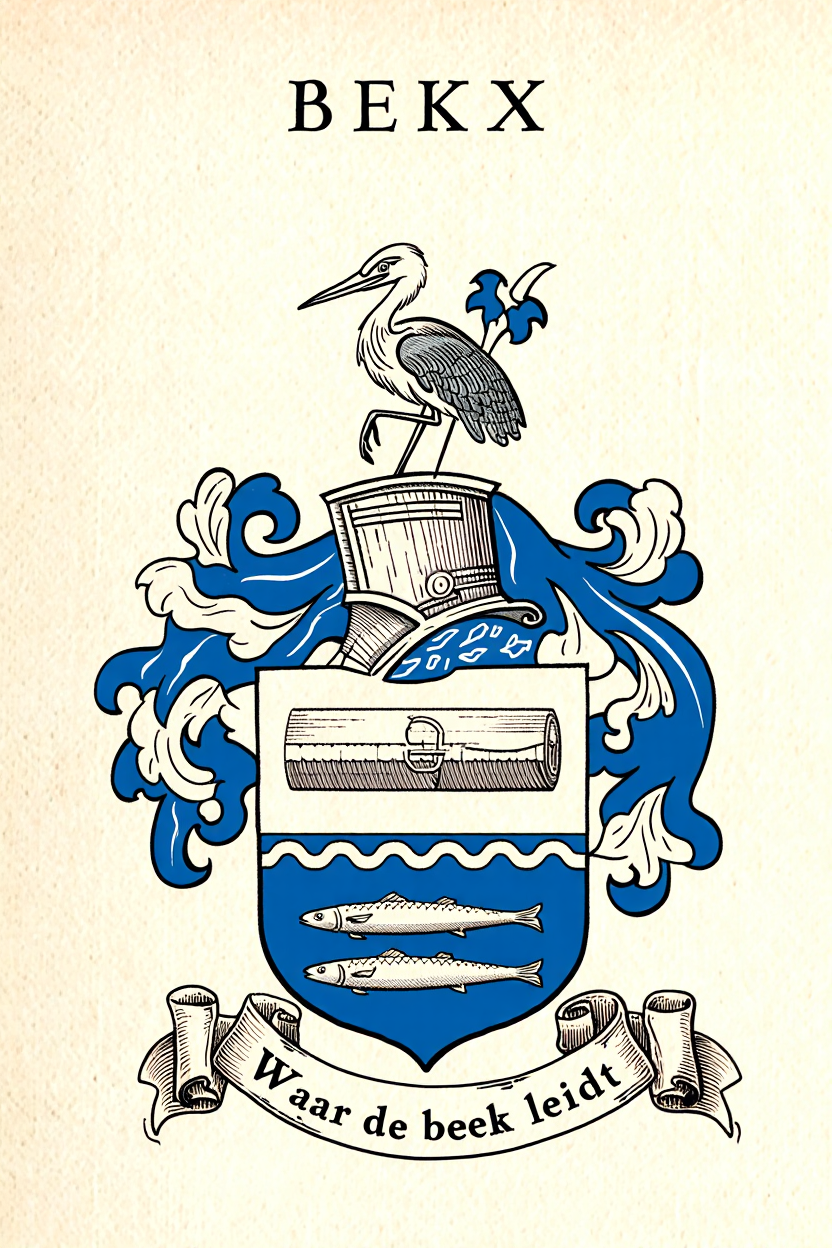 Familiewapen van de achternaam BEKX