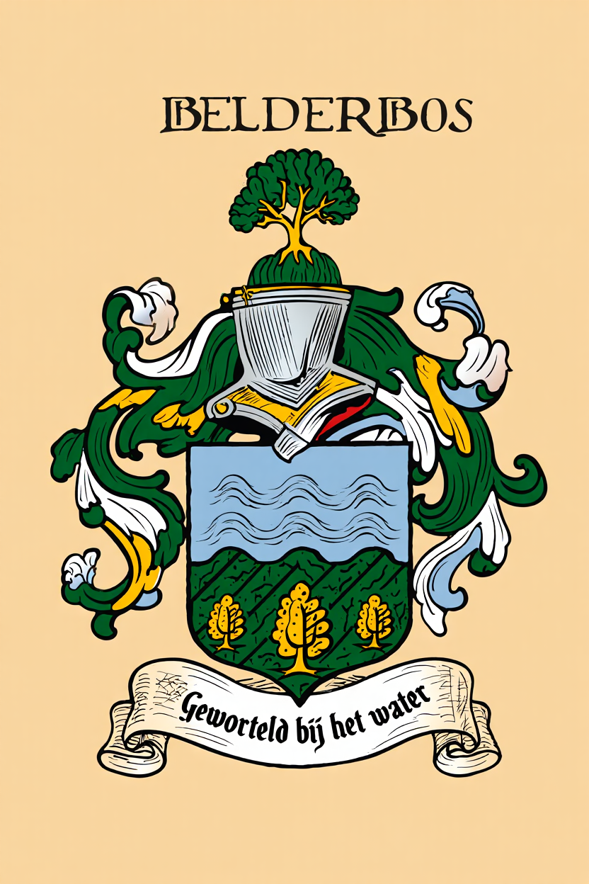 Familiewapen van de achternaam BELDERBOS