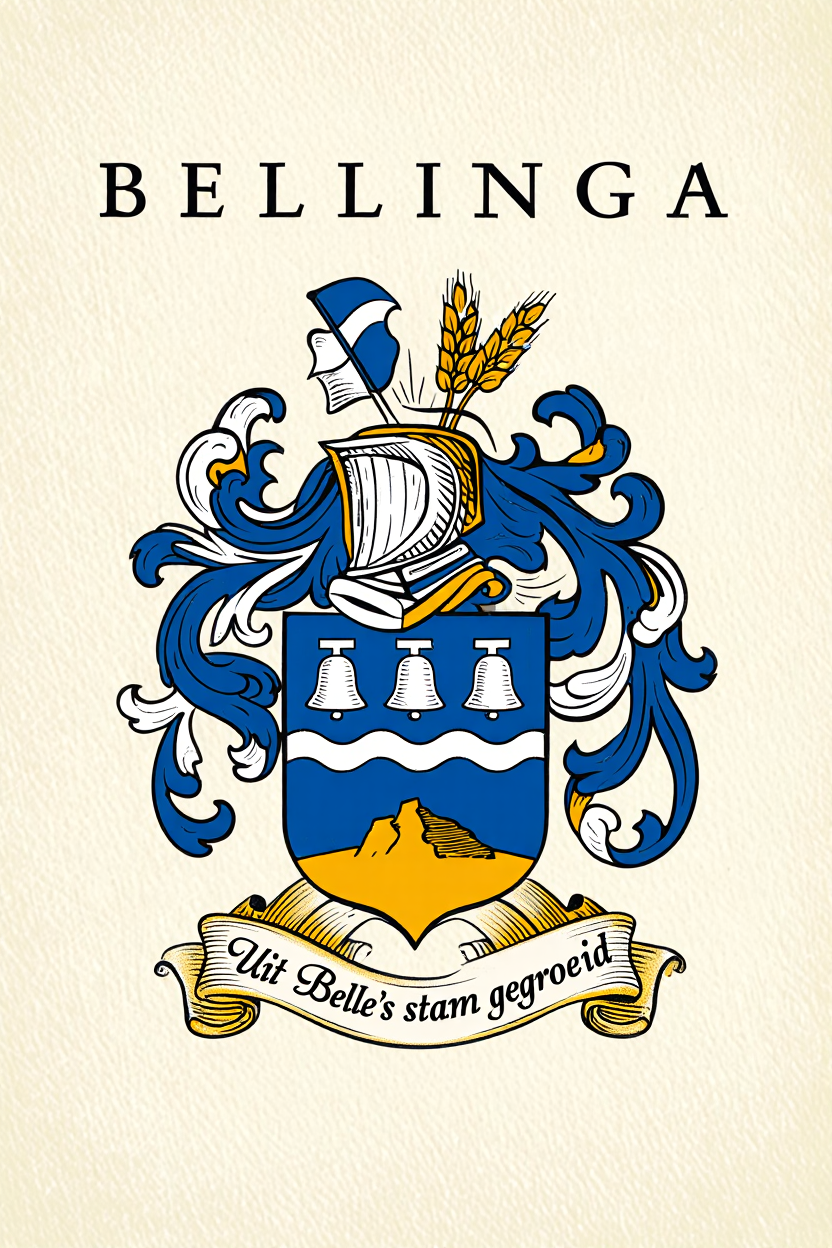 Familiewapen van de achternaam BELLINGA