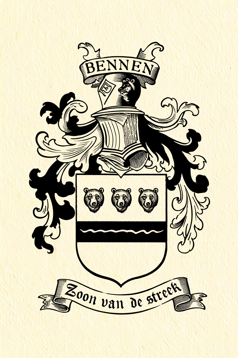 Familiewapen van de achternaam BENNEN
