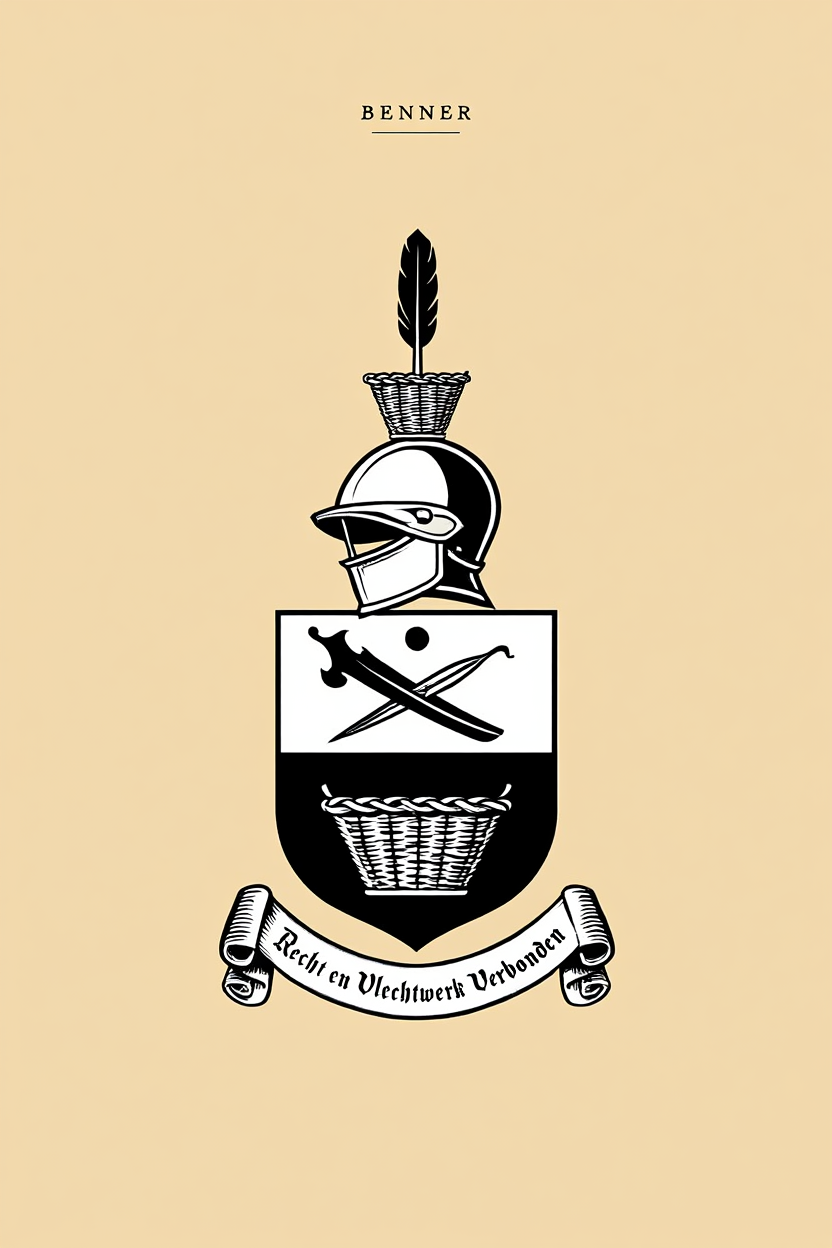 Familiewapen van de achternaam BENNER (vergrendeld)