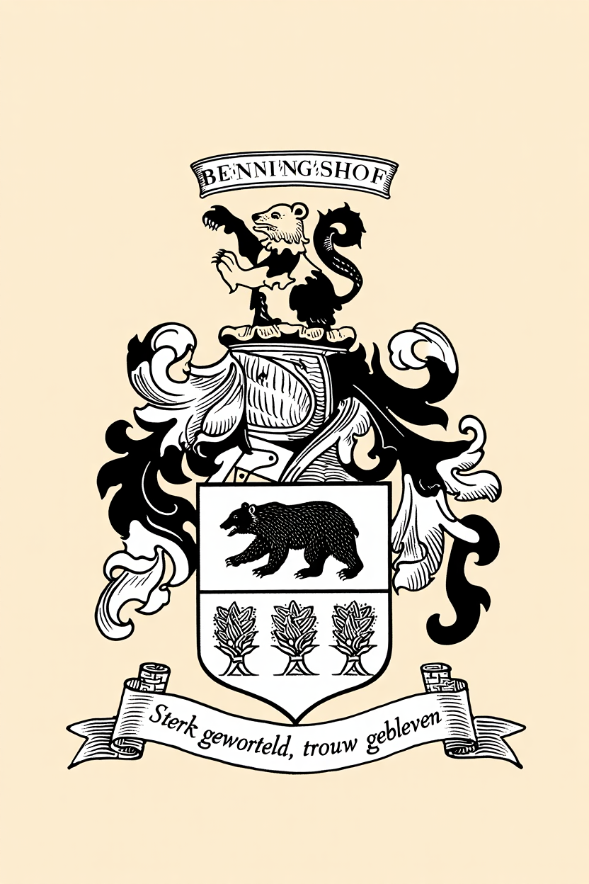 Familiewapen van de achternaam BENNINGSHOF