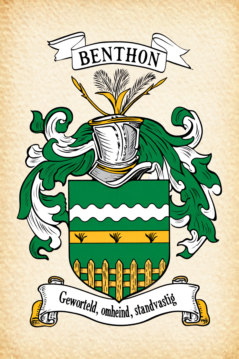 Familiewapen van de achternaam BENTHON