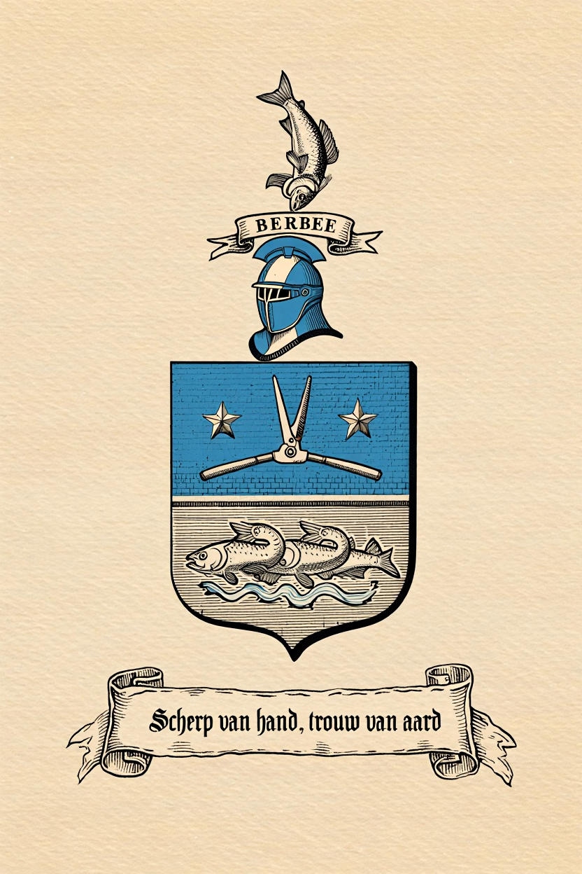Familiewapen van de achternaam BERBEE (vergrendeld)