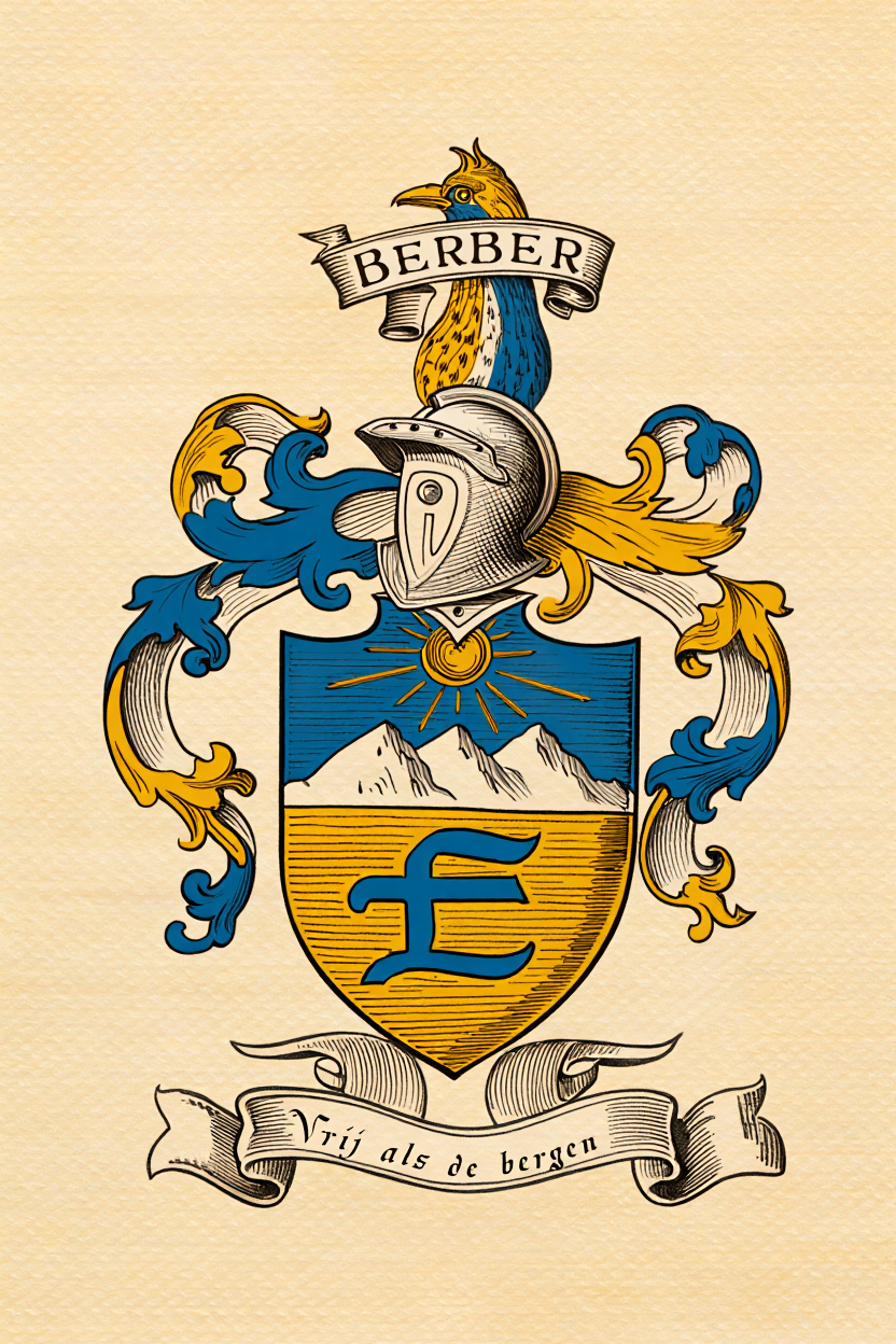Familiewapen van de achternaam BERBER