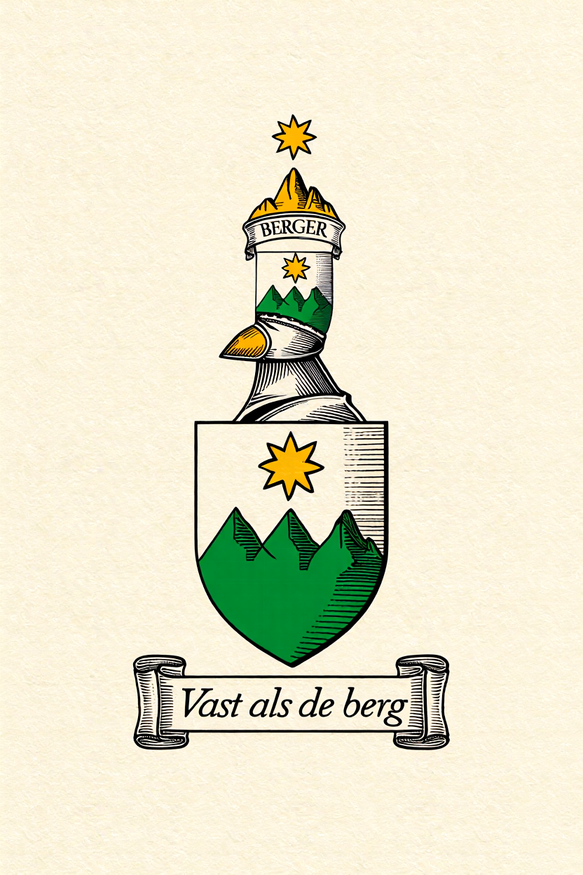 Familiewapen van de achternaam BERGER
