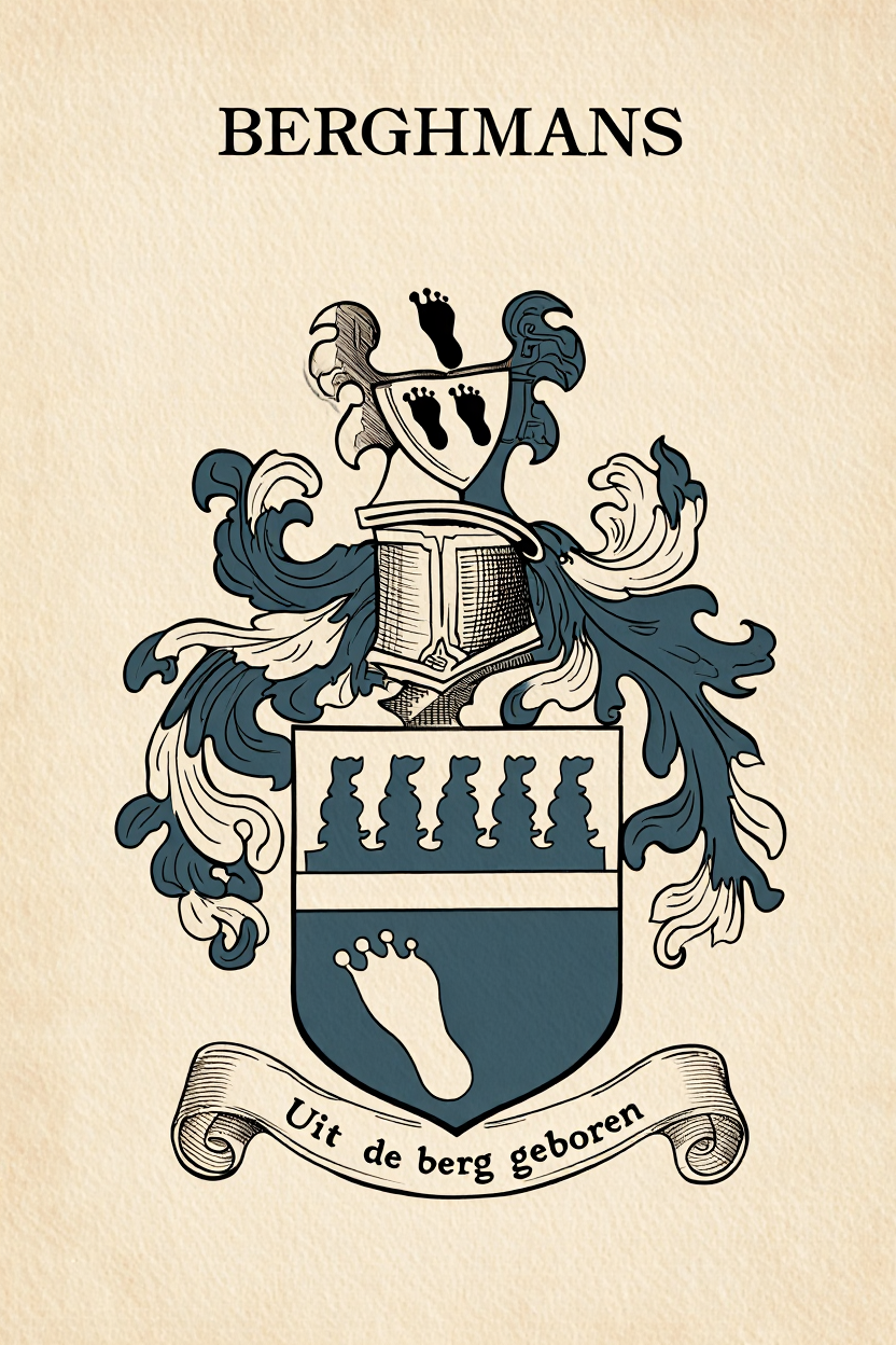 Familiewapen van de achternaam BERGHMANS