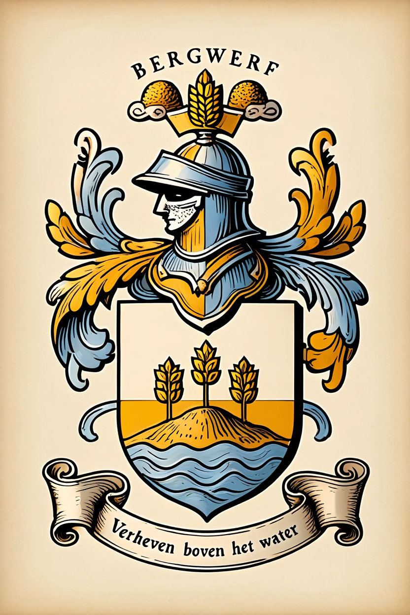 Familiewapen van de achternaam BERGWERF