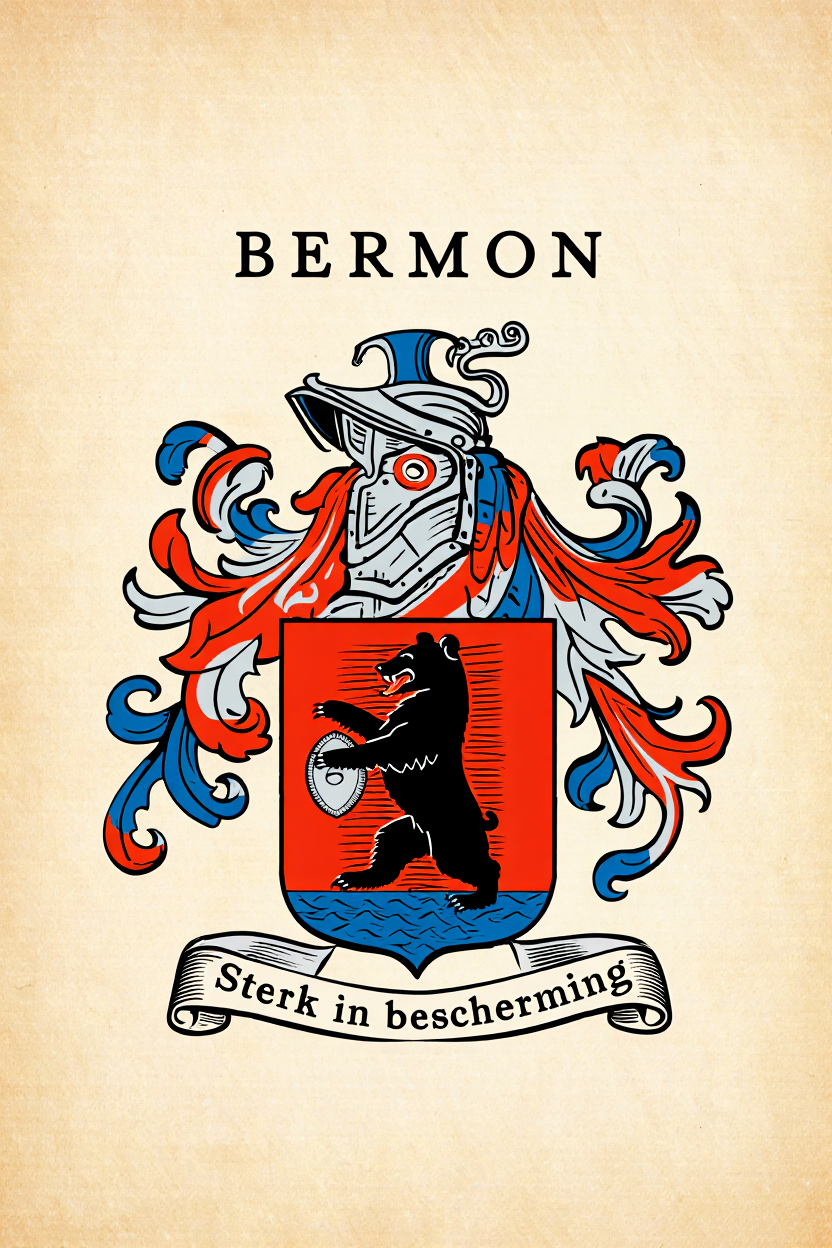 Familiewapen van de achternaam BERMON