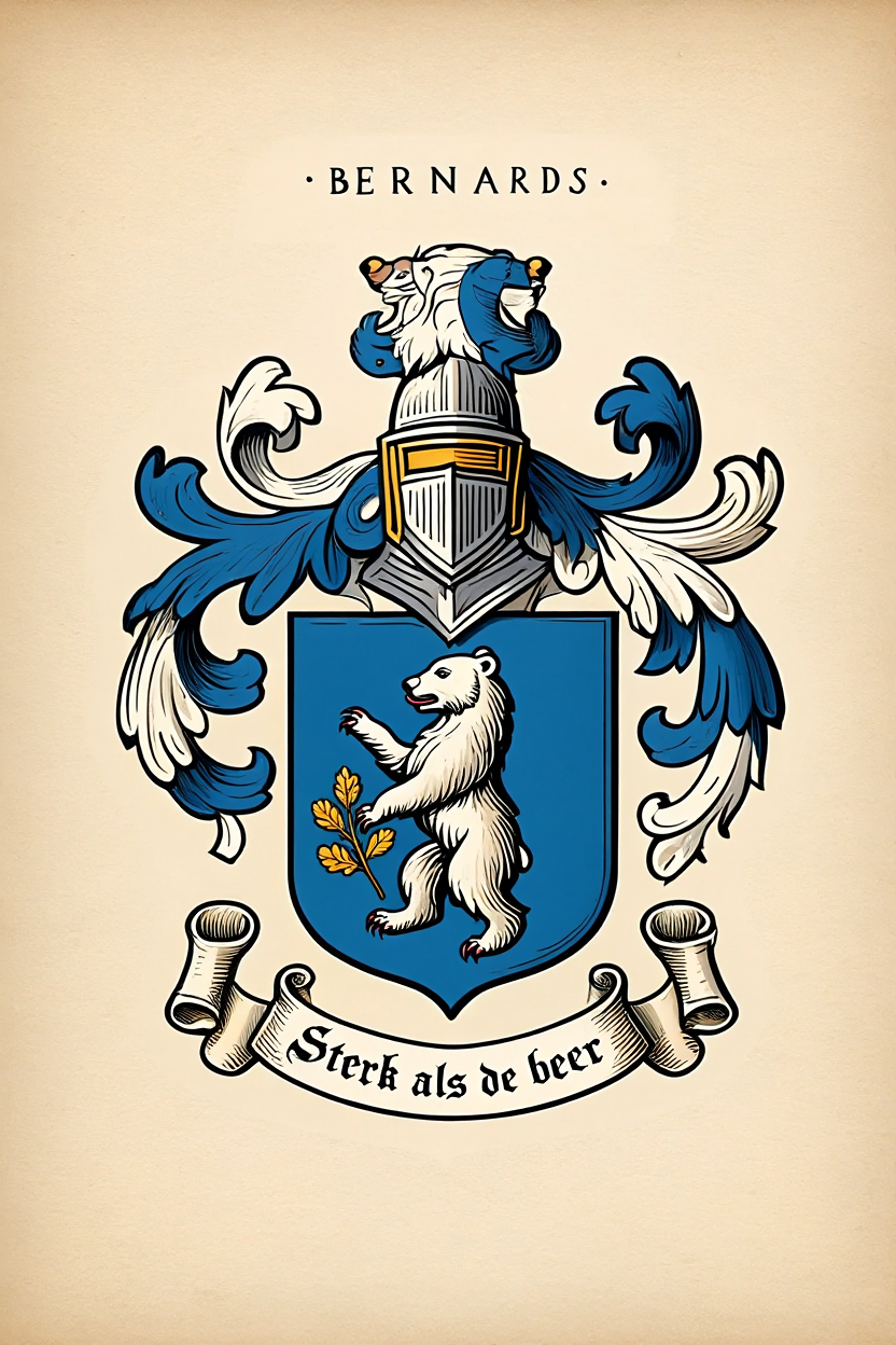 Familiewapen van de achternaam BERNARDS