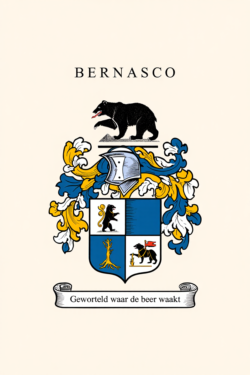 Familiewapen van de achternaam BERNASCO