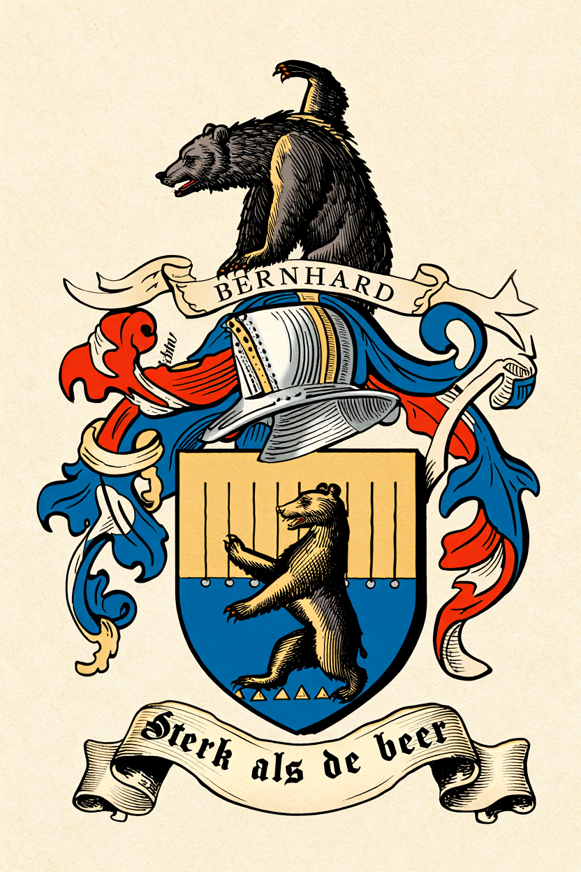 Familiewapen van de achternaam BERNHARD