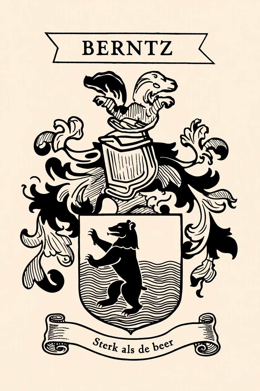 Familiewapen van de achternaam BERNTZ