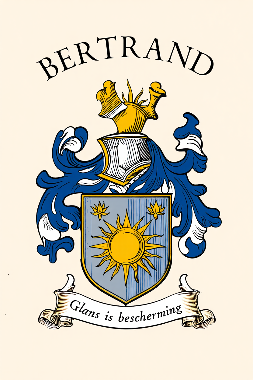 Familiewapen van de achternaam BERTRAND