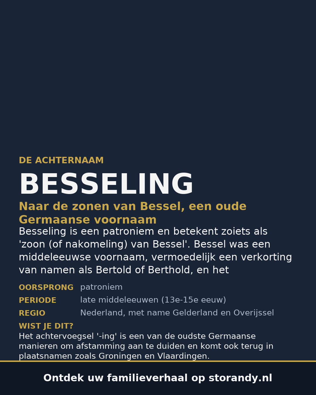 Familiewapen van de achternaam BESSELING