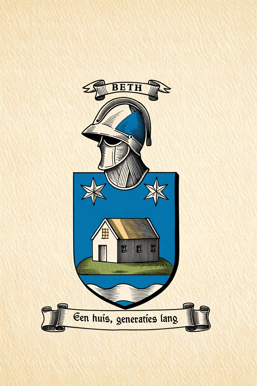Familiewapen van de achternaam BETH