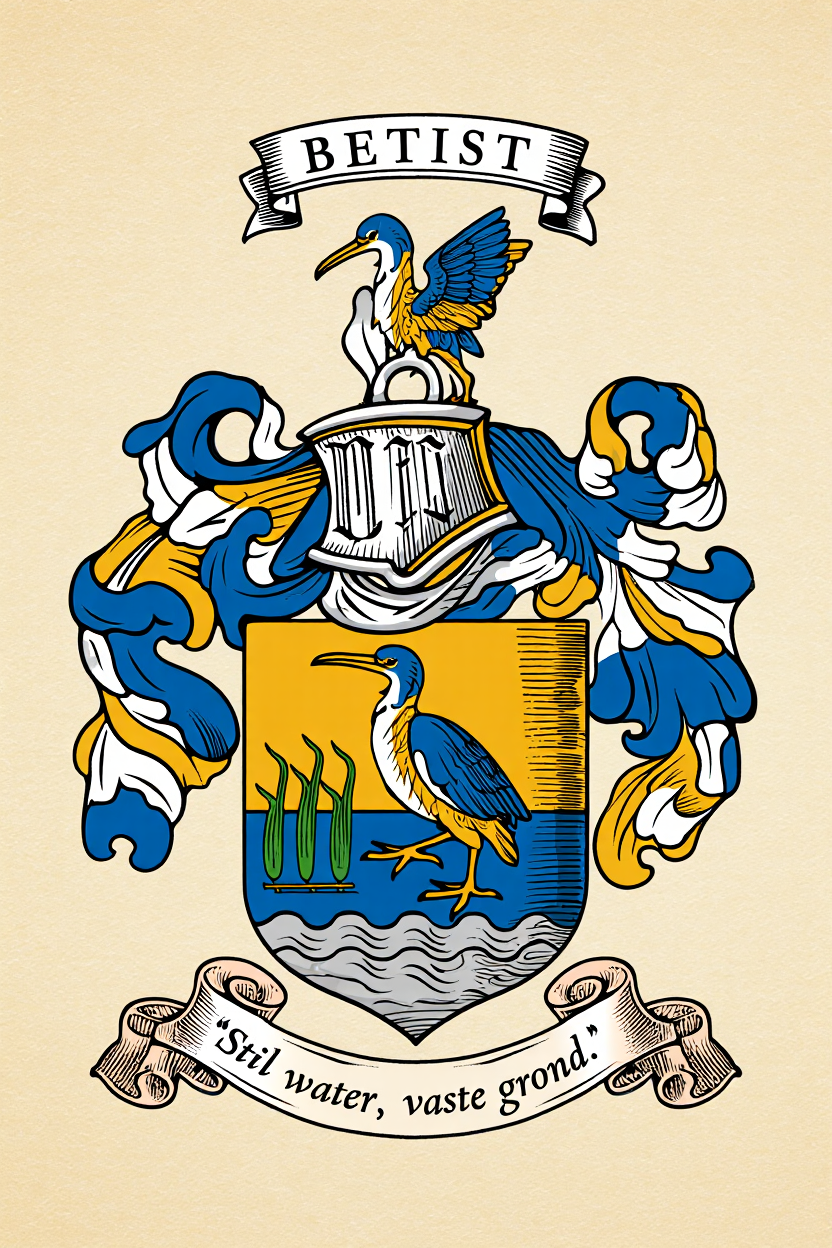 Familiewapen van de achternaam BETIST (vergrendeld)