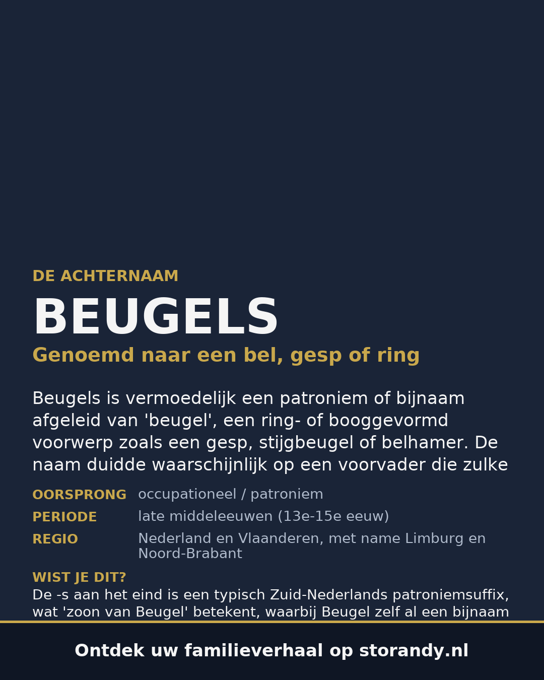 Familiewapen van de achternaam BEUGELS