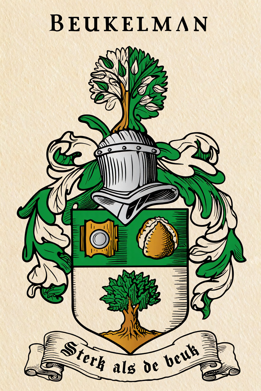 Familiewapen van de achternaam BEUKELMAN